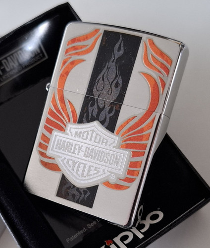 Zippo lighter harley - zippo, ⁕