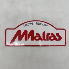 Sticker Vintage Matras Équipe Tricots anni ’80 – Adesivo Team PVC