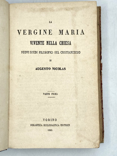 Vergine maria vivente - la,