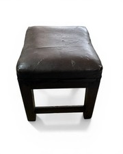 Sgabello vintage in legno con