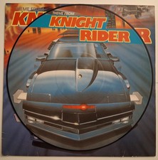 Laser Cowboys - Theme from Knight Rider Picture Disc 12" Vinyl EX/EX  DA 85077