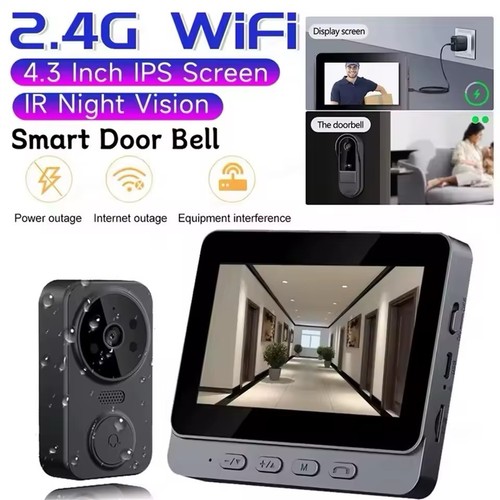 Videocitofono wifi con monitor - wifi,
