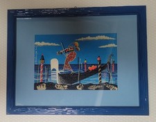 Meloniski da Villacidro  Serigrafia polimaterica concertino per due cuori