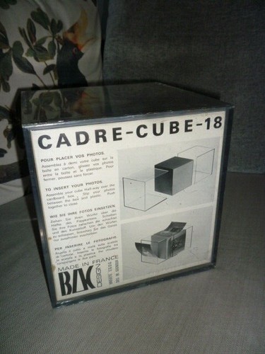 Cadre cube vintage bac - cube,