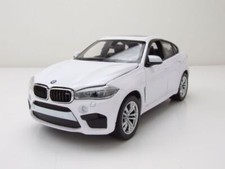 Modellino auto BMW X6M 2018 bianco 1:24 Rastar