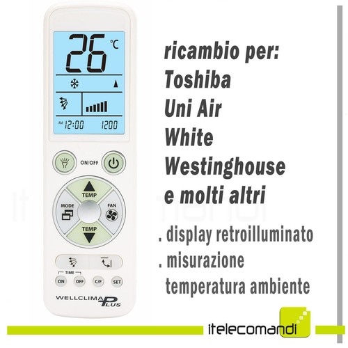 Telecomando condizionatore - telecomando,