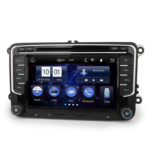 Dvd autoradio carplay - 7", per