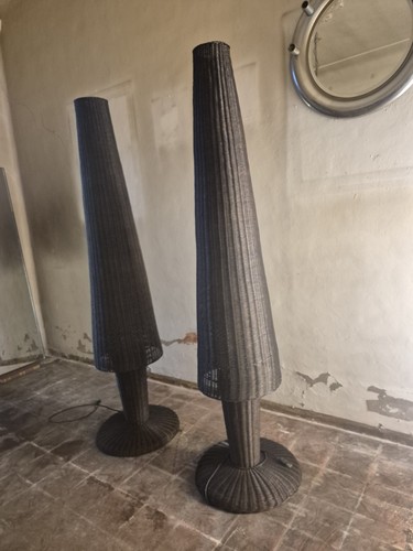 Coppia lampade terra design - coppia,