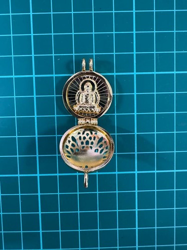 Buddha statue pendant - pendant, head