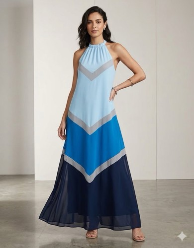 Maxi abito prendisole bohemian