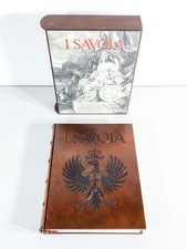 ⚜️ LIBRO COLLEZIONE I SAVOIA EDITALIA 1991 CUOIO SBALZATO ED. LIMITATA NUMERATO