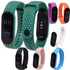 Cinturino braccialetto silicone TEXTURE DIAMOND per Xiaomi Mi Smart Band 5 6