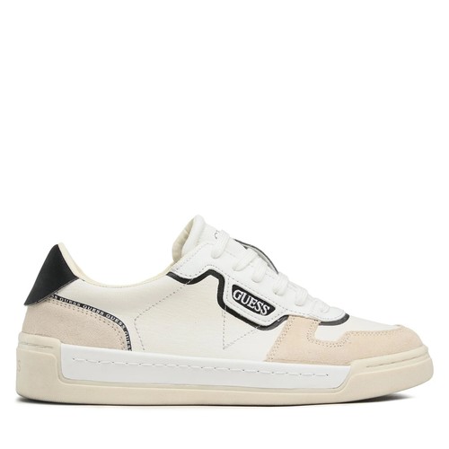 Guess sneakers bianca nera con - bianca,