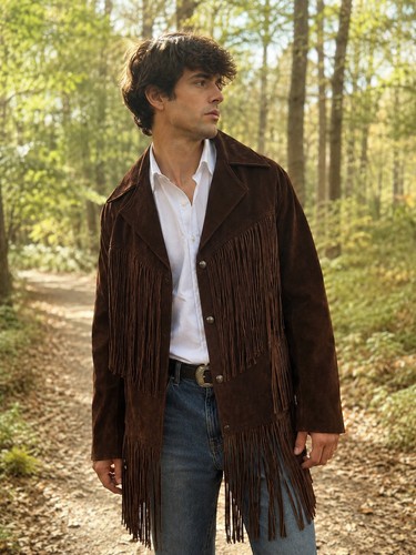 Giacca uomo stile western