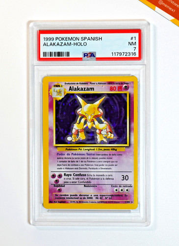 Pokemon psa alakazam 1 - psa, holo
