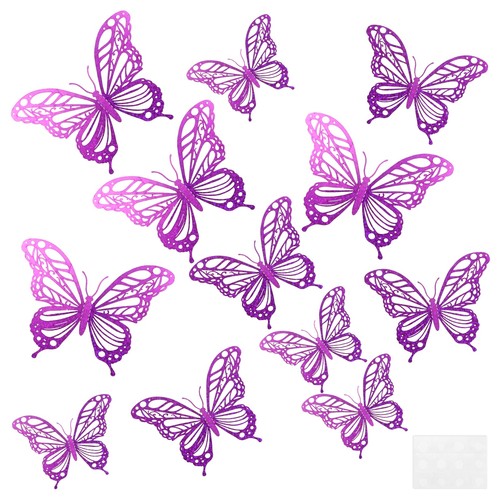 Butterflies wall decorative - 3d,
