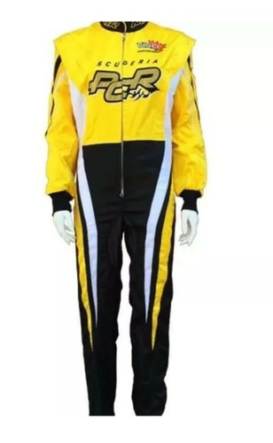 Tuta kart pcr gialla - tuta, nuovo