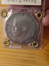 Vittorio Emanuele III Rara 5 Lire Cinquantenario 1911 Qfdc Periziata 