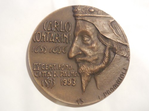 Medaglia carlo contarini - carlo, doge