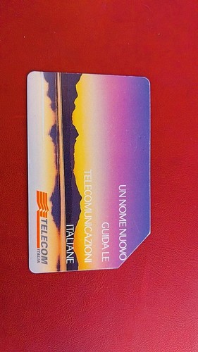 Scheda telefonica rara sip - scheda,