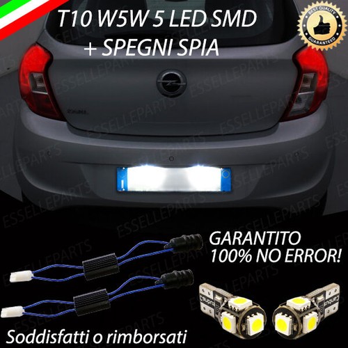 Coppia luci targa led opel - targa,