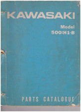 Catalogo ricambi - Parts Catalogue - Kawasaki 500 H1 B  1971