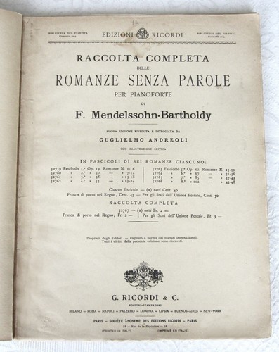 Mendelssohn bartholdy romanze - mendelssohn-bartholdy,