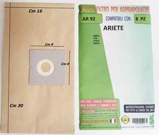 8 SACCHETTI ASPIRAPOLVERE