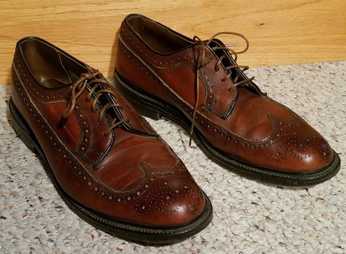 Scarpe vintage pelle ala - , lunga