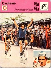 *68998 Carte Cyclisme