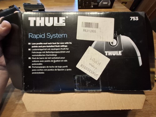 Thule 753 set 4x copripiedi - thule,