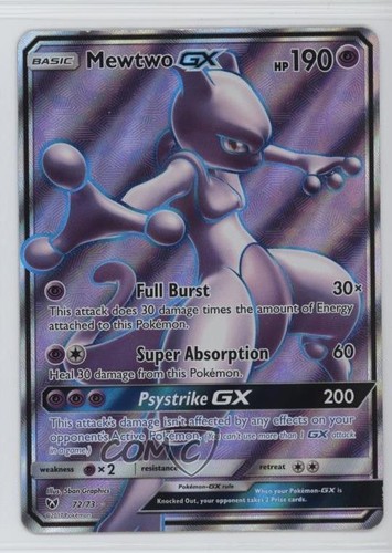 Full art mewtwo - mewtwo, gx