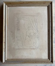 acquaforte firmata PABLO PICASSO - incorniciata! suite Vollard