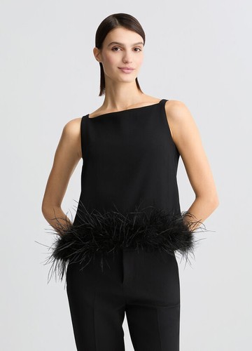 Liu black top nero - jo,