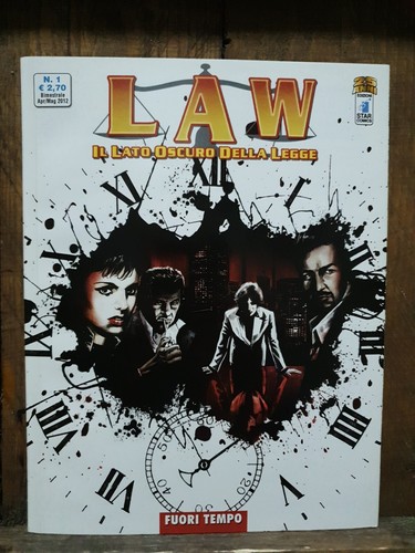 Fumetto law fuori tempo - law-, n1-