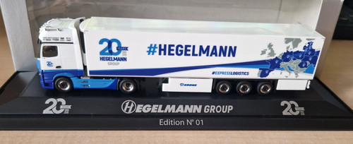 Herpa exclusive actros gs - exclusive, mb