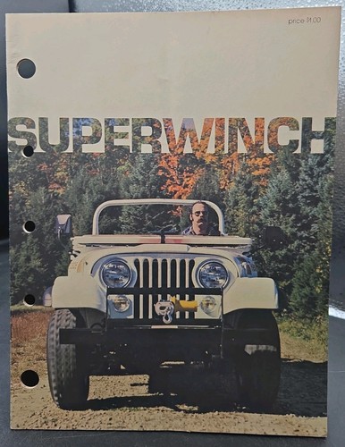 Superwinch catolog brochure - superwinch,