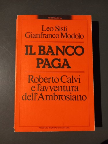 Sisti modolo il - sisti,, banco