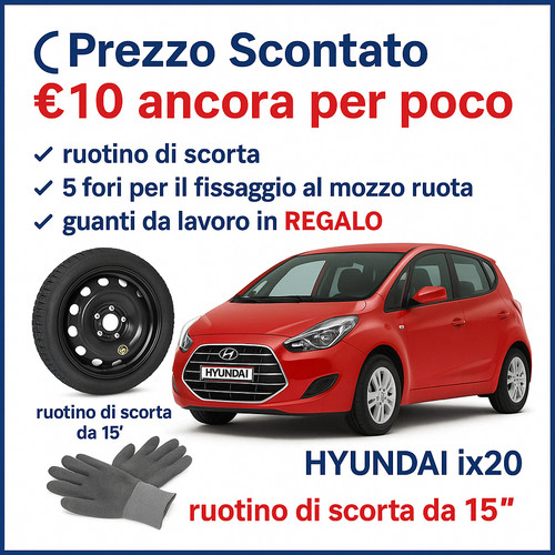 Ruotino scorta per la - scorta,
