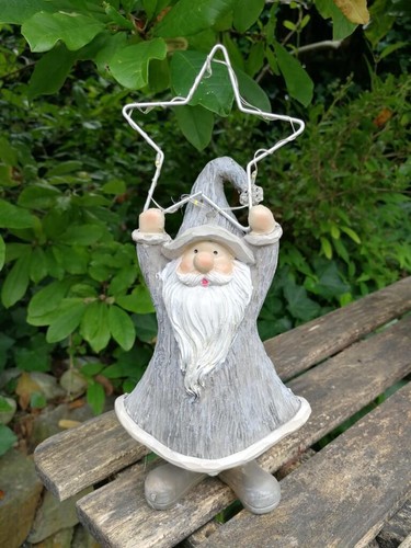 Led babbo natale con - babbo, in