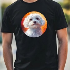 Shirt uomo cane - cane, maltese
