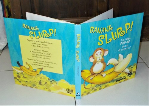 Libro pop banane slurp - libro, 3d