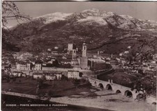 CARTOLINA  BOBBIO B/N
