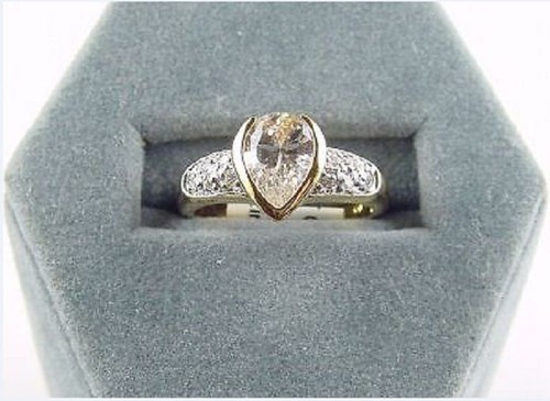 Anello oro 14kt - anello, con