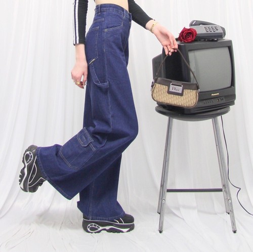 Jeans donna larghi skater