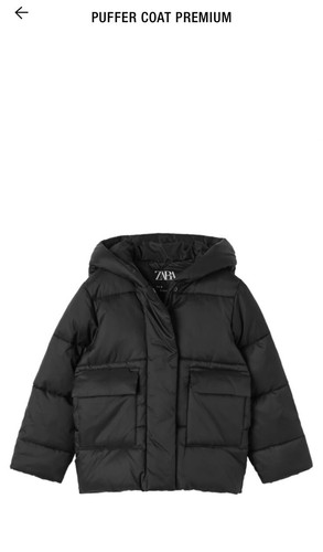 Cappotto zara puffer premium - zara,
