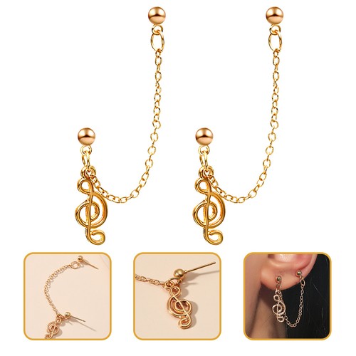 Orecchini doppio piercing a - orecchini,