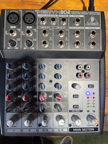 Behringer xenyx 802 - xenyx, mixer