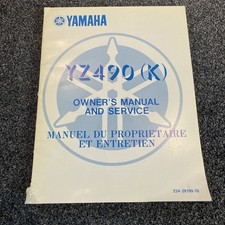 YAMAHA YZ490 YZ490K 1983
