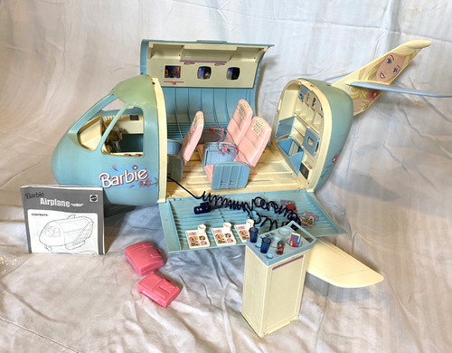Aereo barbie vintage 1999 - barbie,